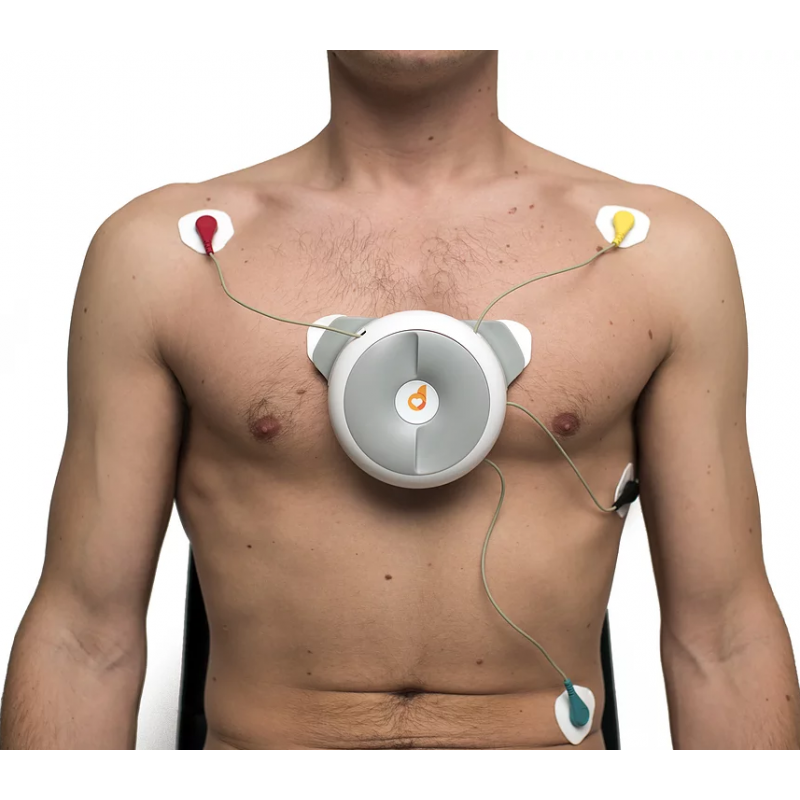 DHeart Portable 12Lead Smartphone ECG EKG Bluetooth Heart Rate